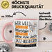 Jazz-Musikerin Tasse Geschenk Spruch Wer Will Schon Prinzessin Sein Wenn Man Auch Jazz-Musikerin Sein Kann Rosa Trendation