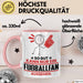 Fußballfan Geschenk Tasse So Gut Kann Nur Ein Fußballfan Aussehen Geschenkidee Kaffee-Becher Rosa Trendation