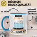 Schwimmerin Tasse Geschenk Becher Stark Attraktiv Furchtlos Schwimmerin Lustige Geschenkidee Blau Trendation