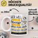 Synthesizer-Spielerin Tasse Geschenk Spruch Wer Will Schon Prinzessin Sein Wenn Man Auch Synthesizer-Spielerin Sein Kann Weiß Trendation