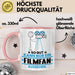 Filmfan Geschenk Tasse So Gut Kann Nur Ein Filmfan Aussehen Geschenkidee Kaffee-Becher Rosa Trendation