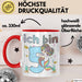 5. Geburtstag Mädchen Geschenk Meerjungfrau Geschenk Tasse für Mädchen Nymphe Nixe Becher Grafik Rot Trendation