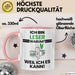Leser Geschenk Tasse Lustiger Spruch Ich Bin Leser Warum Weil Ich Es Kann Geschenkidee Bester Leser Geburtstag Kaffee-Becher Rosa Trendation