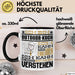 Outdoor-Koch Geschenk Kaffee-Tasse Geschenkidee für Outdoor-Koch Ich Bin Outdoor-Koch Ich Kann Es Dir Erklären Jedoch Nicht Für Dich Verstehen Spruch Lustig Schwarz Trendation