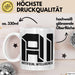 Ai Künstliche Intelligenz Tasse Geschenk Artificial Intelligence Geschenkidee Becher Weiß Trendation