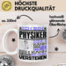 Physiker Geschenk Tasse Geschenkidee für Physiker Geburtstag Lustiger Spruch Ich Bin Physiker Ich Kann Es Dir Erklären Aber Nicht Für Dich Verstehen Funny Weiß Trendation