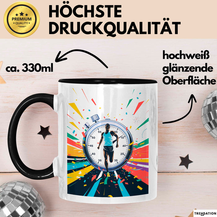 Läufer Tasse Geschenk Lustige Geschenkidee Spruch Für Ziel Linien Jäger Trendation