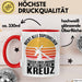 Christen Tasse Geschenk Christlich Glauben Kirche Geschenkidee Für Jesus-Fans Superhelden Meiner Trug Ein Kreuz Rot Trendation
