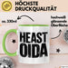 Österreich Wien Wienerisch Tasse Geschenk Lustige Geschenkidee Spruch Heast Oida Grün Trendation
