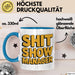 Sarkastischer Manager Sarkasmus Tasse Geschenk Lustige Geschenkidee Spruch Chaos Show Manager Blau Trendation