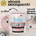 Kitesurferin Weil Es Keinen Schöneren Beruf Gibt Tasse Geschenk für Eine Kitesurferin Lustig Rosa Trendation