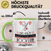 Rockerin Geschenk Tasse So Gut Kann Nur Eine Rockerin Aussehen Geschenkidee Geburtstag Weihnachten Lustig Grün Trendation