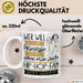 Hip-Hop-Fan Tasse Geschenk Spruch Wer Will Schon Prinzessin Sein Wenn Man Auch Hip-Hop-Fan Sein Kann Weiß Trendation