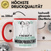 Musikproduzent Geschenk Tasse So Gut Kann Nur Ein Musikproduzent Aussehen Geschenkidee Kaffee-Becher Rot Trendation