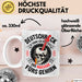 Deutsche Rockmusik Tasse Geschenk Lustige Geschenkidee Weiß Trendation
