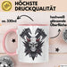 Metalhead Tasse Geschenkidee für Heavy Metal Fans Rosa Trendation