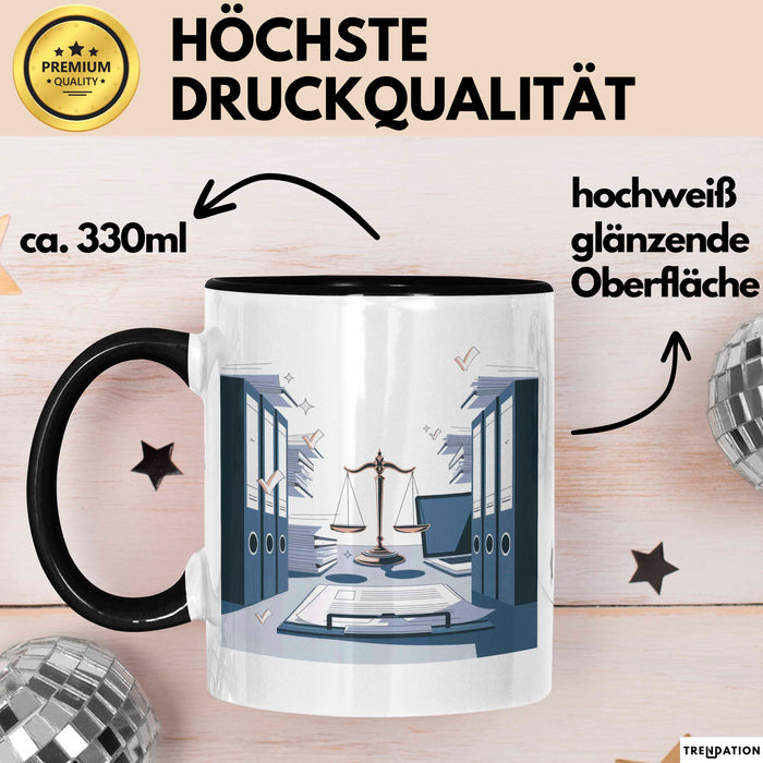 Rechtsanwalts Assistent Tasse Geschenk Lustige Geschenkidee Spruch Für Kanzlei Profis Trendation