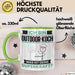 Outdoor-Koch Tasse Geschenk für Outdoor-Koch Geburtstag Lustiger Spruch Kaffee-Becher Was Ist Deine Superkraft Grün Trendation