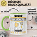 Bogenschützin Tasse Geschenk Ich Bin Bogenschützin Warum Weil Ich Es Kann Geschenkidee Geburtstag Grün Trendation