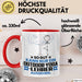 Outdoor-Yoga-Lehrer Geschenk Tasse So Gut Kann Nur Ein Outdoor-Yoga-Lehrer Aussehen Geschenkidee Kaffee-Becher Rot Trendation