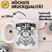 Wildschwein Jäger Tasse Geschenk Lustige Geschenkidee Spruch Weiß Trendation