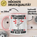 Gitarrenvirtuose Tasse Geschenk für Gitarrenvirtuose Der Mann Der Alles Kann Geschenkidee zum Geburtstag Rosa Trendation