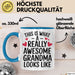 Oma Tasse Geschenk This Is What Awesome Grandma Looks Like Geschenkidee Blau Trendation