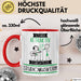 Studiomusikerin Tasse Geschenk Becher Stark Attraktiv Furchtlos Studiomusikerin Lustige Geschenkidee Rot Trendation