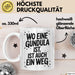 Gundula Tasse Geschenk Wo Eine Gundula Ist Ist Auch Ein Weg Geschenkidee Becher mit Name Weiß Trendation