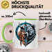 Nordischer Krieger Wikingerbär Tasse Geschenk Lustige Geschenkidee Spruch Grün Trendation
