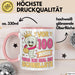 100. Geburtstag Tasse Geschenk Vor 100 Jahren War Ich Mal Die Schnellste Geschenkidee Frauen Mutter Oma Rosa Trendation