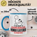 Hundeflüsterer Geschenk Tasse So Gut Kann Nur Ein Hundeflüsterer Aussehen Geschenkidee Kaffee-Becher Blau Trendation