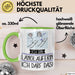 Geschenk für Langläuferin Tasse Lustige Geschenkidee Geburtstag Ich Bin Langläuferin Ich Darf Das Grün Trendation