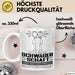 Schwägerschaft Geschenk Tasse Ich Bin Schwägerschaft Aber Sag Doch Einfach Superheld Lustige Geschenkdiee für Schwägerschaft Kaffee-Becher Weiß Trendation