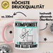 Komponist Tasse Geschenk für Komponist Der Mann Der Alles Kann Geschenkidee zum Geburtstag Rosa Trendation
