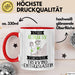 Trekking-Enthusiastin Tasse Geschenk Becher Stark Attraktiv Furchtlos Trekking-Enthusiastin Lustige Geschenkidee Rot Trendation