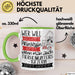 Tierheimunterstützerin Tasse Geschenk Spruch Wer Will Schon Prinzessin Sein Wenn Man Auch Tierheimunterstützerin Sein Kann Grün Trendation