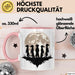 Erdmännchen Tier Mond Tasse Geschenk Lustige Geschenkidee Rosa Trendation