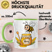 Bienenliebhaber Tasse Geschenkidee für Bestäuber Fan Grün Trendation