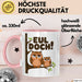 Eule Tierliebhaber Tasse Geschenk Lustige Geschenkidee Spruch Eul Doch Rosa Trendation