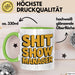Sarkastischer Manager Sarkasmus Tasse Geschenk Lustige Geschenkidee Spruch Chaos Show Manager Grün Trendation