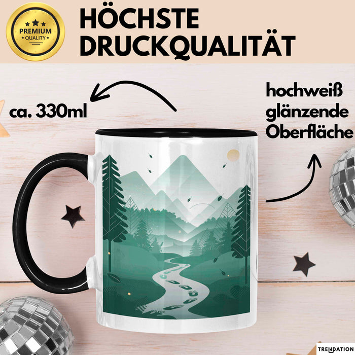 Wanderer Tasse Geschenk Lustige Geschenkidee Spruch Für Trail Entdecker Trendation