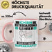 Kiteboarding-Lehrer Tasse Geschenk für Kiteboarding-Lehrer Geburtstag Lustiger Spruch Kaffee-Becher Was Ist Deine Superkraft Rosa Trendation