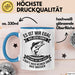 Angeln Fischer Tasse Geschenk Lustige Geschenkidee Spruch Es Ist Mir Egal Was Jesus Konnte Blau Trendation