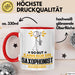 Saxophonist Geschenk Tasse So Gut Kann Nur Ein Saxophonist Aussehen Geschenkidee Kaffee-Becher Rot Trendation