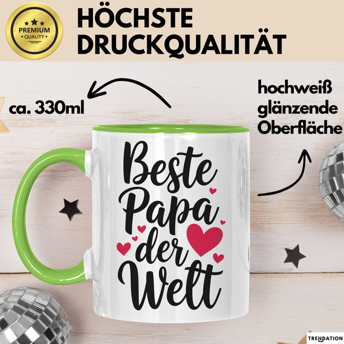 Papa Tasse Geschenk Bester Papa Der Welt Geschenkidee Vatertag Geburtstag