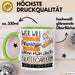 Skateboarderin Tasse Geschenk Spruch Wer Will Schon Prinzessin Sein Wenn Man Auch Skateboarderin Sein Kann Grün Trendation