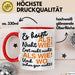 Deutschlehrer Unterricht Tasse Geschenk Lustige Geschenkidee Spruch Rot Trendation
