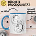 Kalligraf Tasse Geschenkidee für Handlettering Künstler Blau Trendation