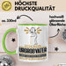 Urgroßvater Geschenk Tasse Ich Bin Urgroßvater Aber Sag Doch Einfach Superheld Lustige Geschenkdiee für Urgroßvater Kaffee-Becher Grün Trendation